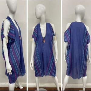 🆕 SURF GYPSY Rope Cord Kimono NWT M